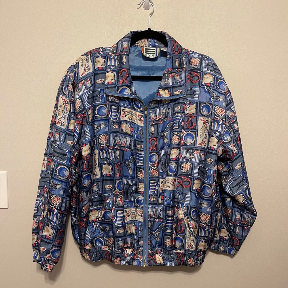Vintage Silk Windbreaker
